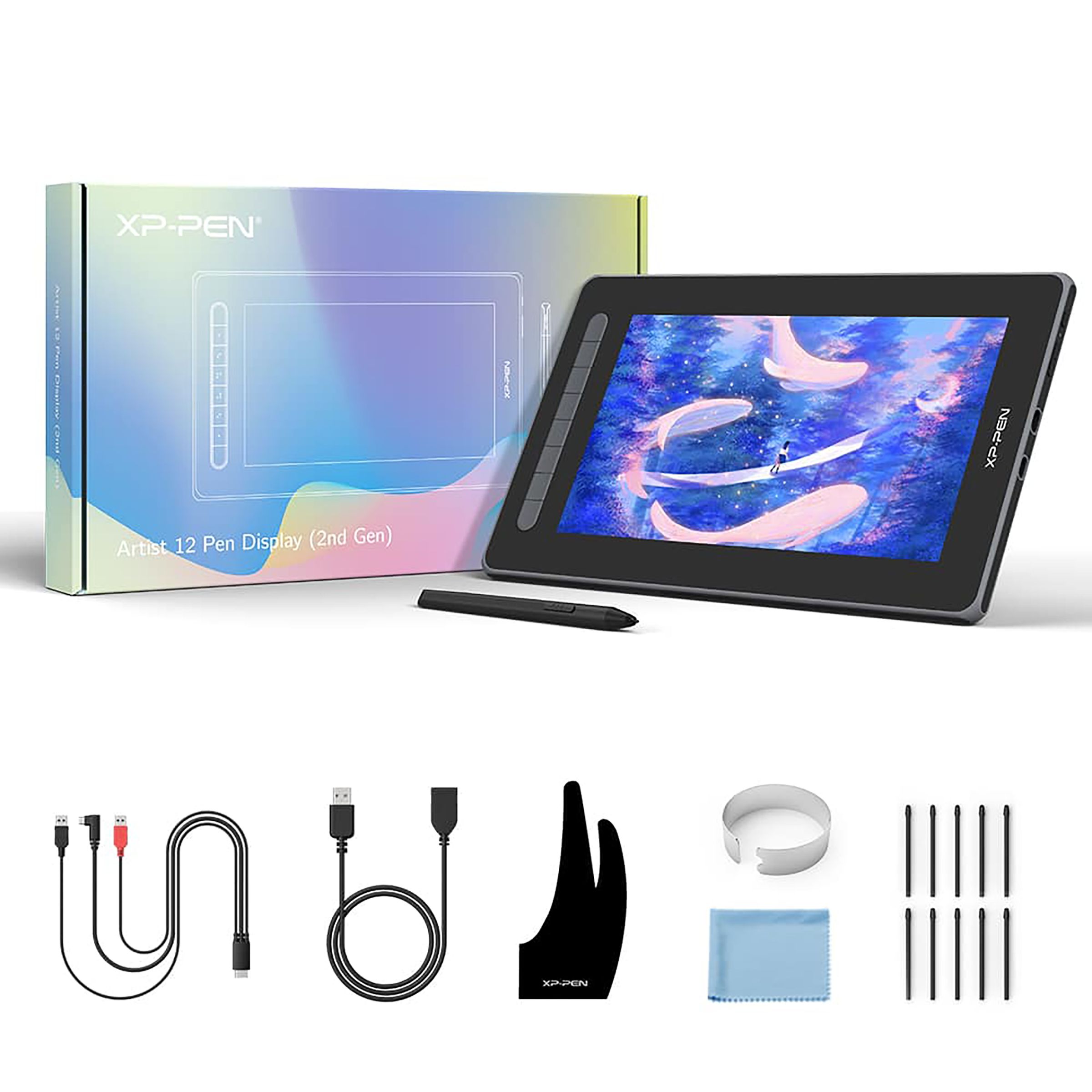 Buy XPPen Artist 12 2nd Gen Standard Tablet (11.9 Inch, Pink
